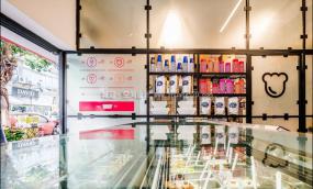 冰淇淋店圖片裝修效果圖大全