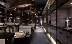 燒烤店設(shè)計(jì)裝修效果圖片