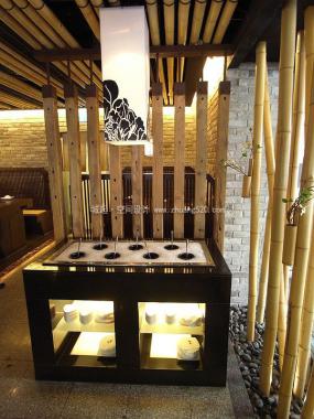 日式火鍋店裝飾裝修效果圖