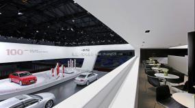 汽車展廳裝潢圖片