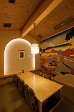 日式料理設計與裝修效果圖