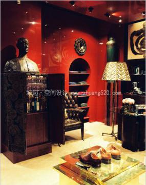 最新男裝店內裝飾效果圖