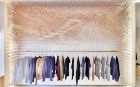 品牌服裝店裝修實(shí)景圖圖片