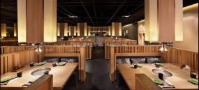 高檔韓國(guó)料理店裝修效果圖