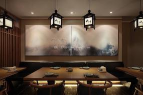 韓國(guó)料理店設(shè)計(jì)裝飾效果圖