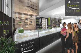 高端面包店裝修效果圖