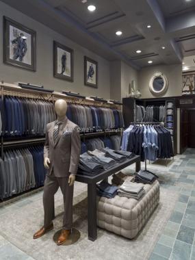 品牌男裝店設(shè)計(jì)裝修圖片