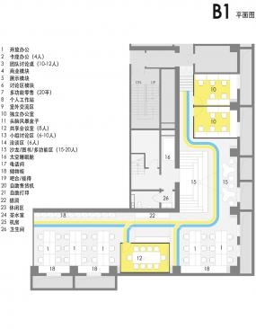 高檔辦公室設計布局大全