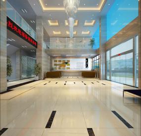 辦公樓大廳裝修實(shí)景圖圖片