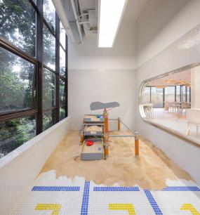 親子主題餐廳裝修圖片