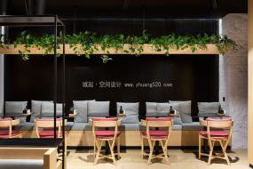 高檔西餐廳裝修實物圖片