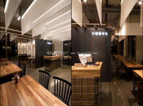 工業(yè)風(fēng)格餐廳裝修高清圖片