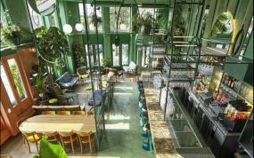 酒店自助餐廳裝飾裝修效果圖
