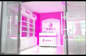 最新化妝美甲店設(shè)計(jì)裝飾效果圖