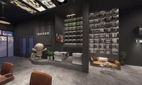 上海美發(fā)店裝修圖片