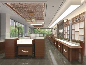 高檔專業(yè)眼鏡店裝修效果圖