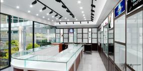 專業(yè)眼鏡店裝飾設計效果圖片