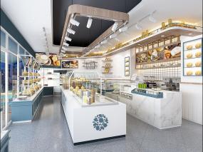 上海蛋糕店設(shè)計(jì)效果圖