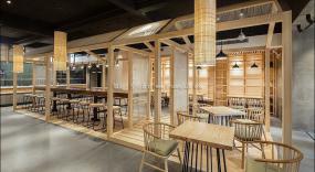 日本料理店裝飾設計效果圖片