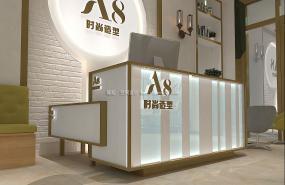 上海美發(fā)店裝潢效果圖