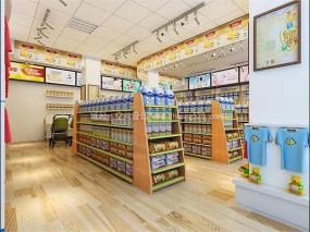 上海母嬰店設(shè)計效果圖片