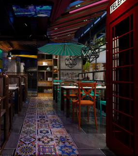 最新烤魚店裝飾實(shí)景圖