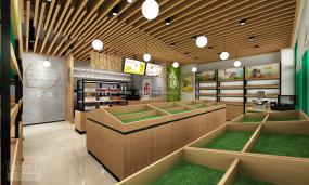 最新水果店裝修設(shè)計效果圖