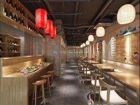 日本壽司料理店裝修圖片