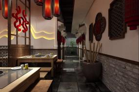 最新自助火鍋店裝飾實(shí)景圖