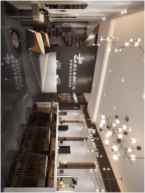 時尚美發(fā)店裝飾效果圖片