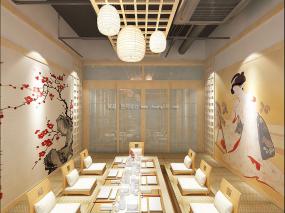 日本壽司料理店裝修裝潢效果圖