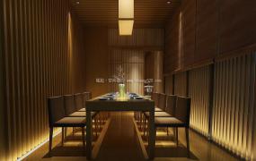 日本壽司料理店設(shè)計(jì)效果圖