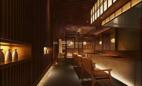 日本壽司料理店裝飾設(shè)計(jì)效果圖
