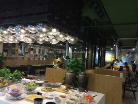 休閑自助餐廳裝修設(shè)計效果圖片