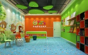 幼兒培訓學校裝潢圖片