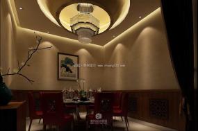 牛肉火鍋店設(shè)計(jì)裝飾效果圖