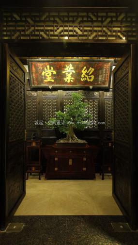 茶館設(shè)計裝飾圖