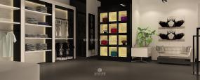 外貿(mào)服裝店設(shè)計(jì)裝飾效果圖