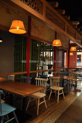 高端韓餐廳裝修效果圖