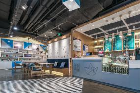 港式甜品店裝潢效果圖片
