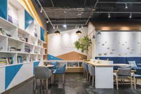 港式甜品店裝修高清效果圖