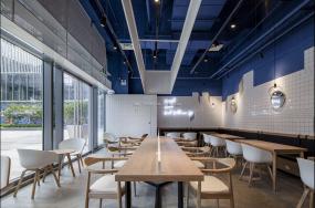 連鎖奶茶店設(shè)計裝飾效果圖
