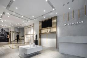 潮流美發(fā)店裝修效果圖片