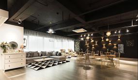國外美發(fā)店設計效果圖