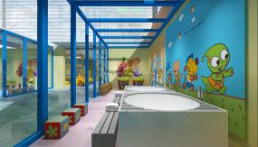 實驗幼兒園設(shè)計裝飾效果圖