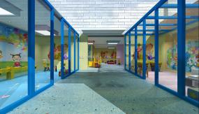 實驗幼兒園設(shè)計裝修圖片