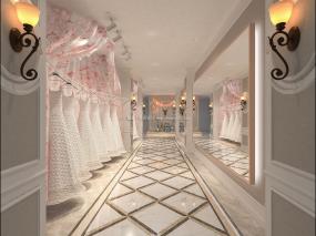 高檔婚紗店裝修效果圖