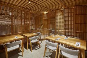 最新料理店設計裝飾效果圖片