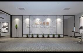 簡約風格辦公室裝潢設(shè)計效果圖片