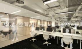 loft風(fēng)格辦公室設(shè)計效果圖
